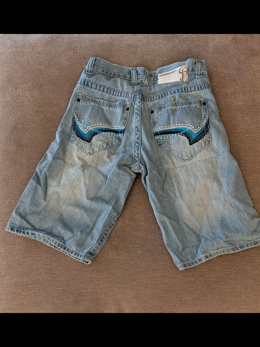 Vintage South Pole Denim Baggy Shorts